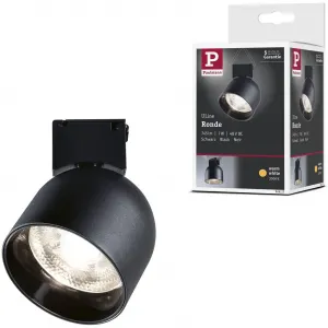 Подвесной светильник ULine Spot Ronde 85 мм 7 Вт черный 1 шт. теплый белый Paulmann, черный