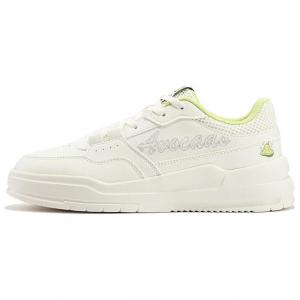 361° Низкие, износостойкие, противоскользящие, женские, кроссовки для скейтбординга, белые, зеленые