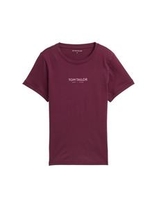 Футболка TOM TAILOR, Bordeaux