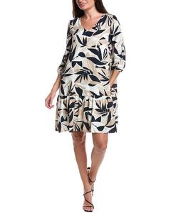 Платье Joseph Ribkoff с рюшами по подолу, бежевый