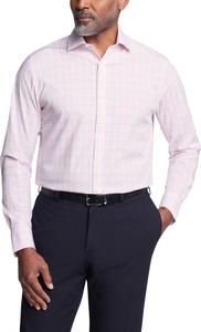 Мужская классическая рубашка Tommy Hilfiger, стандартный крой, базовые вещи, Pink Multi Check