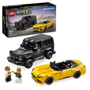LEGO Speed ​​Champions, блоки, Mercedes-AMG G 63 и Mercedes-AMG SL 63, 76924