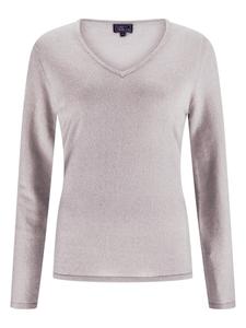 Базовый свитер CASH-MERE.CH Sweater, светло-серый