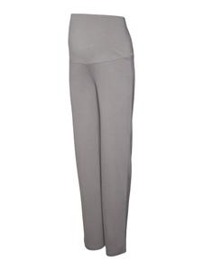 Брюки LUNA STRAIGHT PANTS MAMALICIOUS, серый