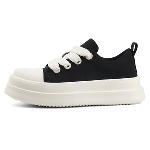 Daying Дышащие легкие низкие кеды на платформе для мужчин черные, цвет Black