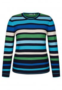 Свитер Rabe, Blue/Night blue/Cyan blue