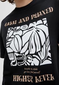 Принт на футболке Mit Front QS, черный