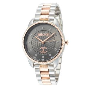 Женские кварцевые часы Just Cavalli SET 34 мм золотистого оттенка Just Cavalli, розовый