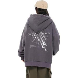 Толстовка Unisex Hooded Moderate Cardigan WARRIOR, темно-серый