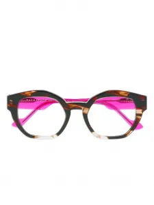 Очки в круглой оправе Face À Face, коричневый