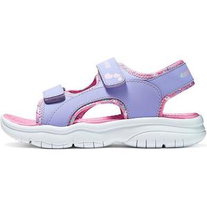 Skechers Kids Скользостойкие износостойкие низкие детские сандалии Purple Kids'