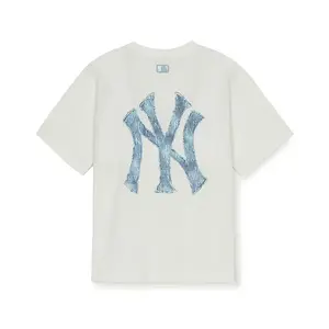 MLB Футболка New York Yankees SS25 Ivory White Kids'
