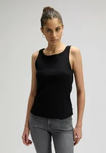 Топ без рукавов приталенного силуэта Lee, Black