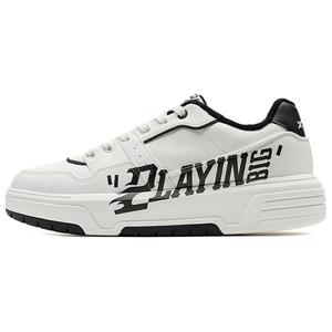 XTEP Износостойкие, нескользящие, низкие кроссовки для скейтбординга, мужские, белые, черные