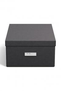 Ящик для хранения L Bigso Box Of Sweden, черный