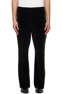 Спортивные брюки с расклешенными штанинами Needles, черный