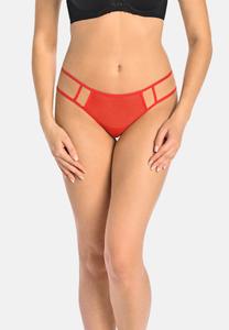 Стринги Teyli Mesh Tanga mit Riemen für Damen Thongs spy, красный