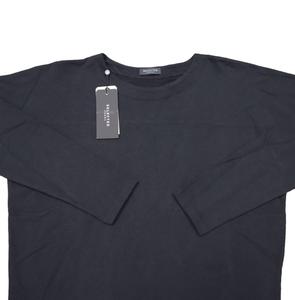 Мужской черный свитер с круглым вырезом Nakasaki SELECTED, черный