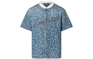 Рубашка мужская Louis Vuitton Yayoi Kusama, синий