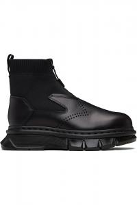 Ботинки-Молнии в стиле Кубист Dr. Martens, черный