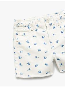 Синие узорчатые шорты KOTON