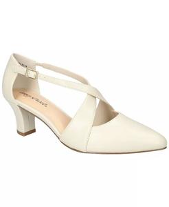 Женские элегантные туфли-лодочки на каблуке Easy Street, коричневый/бежевый