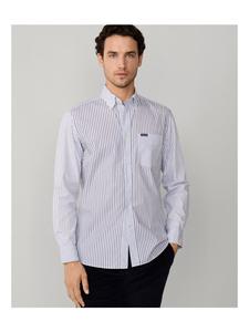 Рубашка 570-Azul/blanco Faconnable