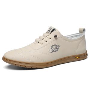 Низкие мужские кроссовки для скейтбординга цвета экрю Tonlion, Ecru