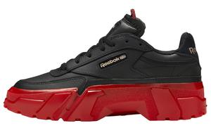 Кроссовки Reebok Club C Cardi B Black Red Women's