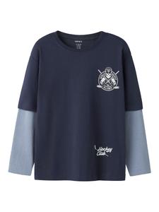 Рубашка NAME IT NKMVARTO, темно-синий/дымчато-синий