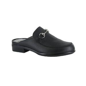 Женские кожаные мюли Halny в черном цвете NAOT