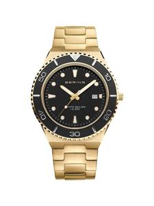 Bering Кварцевые часы 18940-732 в золотом исполнении