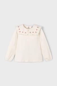 Блузка Mayoral, бежевый