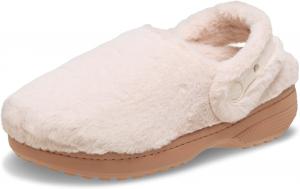 Сабо унисекс для взрослых Classic Unforgettable с подкладкой, пушистые тапочки Crocs, Quartz