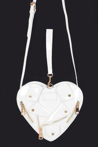 Сердечко Сумка-кроссбоди FASHNZFAB, белый