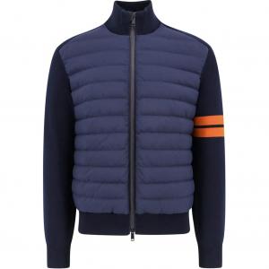 Куртка стёганая с молнией Zegna Ermenegildo Zegna, синяя