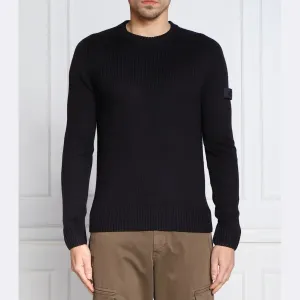 Свитер обычного кроя с добавлением шерсти Joop!, синий