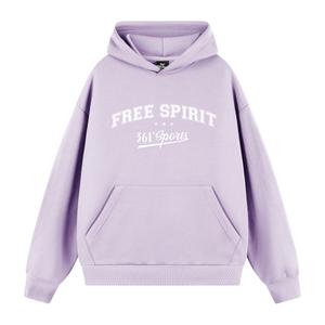 Толстовка с капюшоном унисекс 361°, sophie фиолетовый