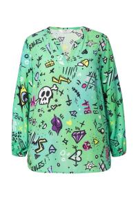 Блуза Angel of Style, изумрудный