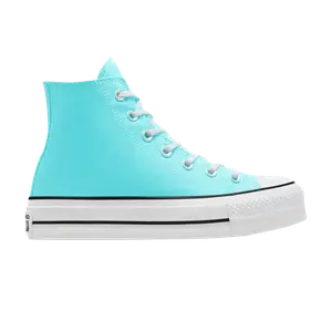 Кроссовки Converse Wmns Chuck Taylor All Star Lift Platform High, бирюзовый