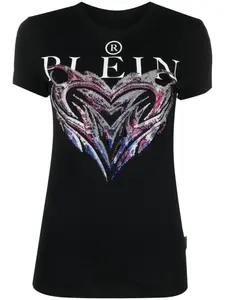Футболка с логотипом Philipp Plein, черный