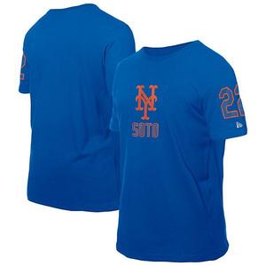 Футболка с именем и номером Juan Soto New York Mets Design Lab New Era