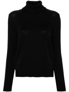 Blanca Vita свитер в рубчик, черный