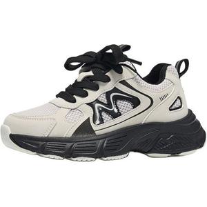 Нескользящие износостойкие низкие детские кроссовки для повседневной жизни TATA, бежевый