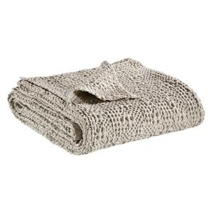 Покрывало Tana из льна, 280 x 260 см Vivaraise, коричневый