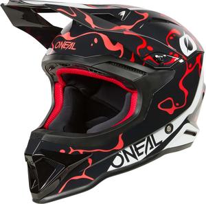Мотокроссовый шлем Oneal 1srs splash, Black/Red