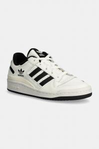 Детские кожаные кроссовки adidas Originals FORUM LOW CL, белый