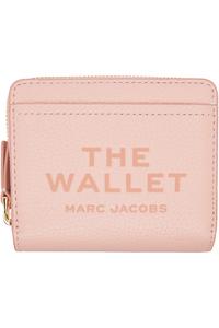 Marc Jacobs Розовый кожаный мини-кошелек-компакт