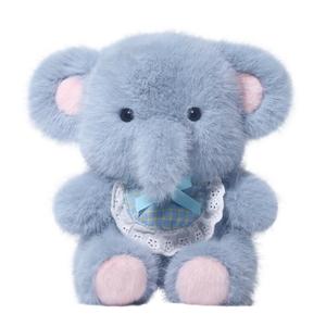 Плюшевая кукла Elephant Shirley Rabbit высотой 19,5 см XIAOCAIXIONG