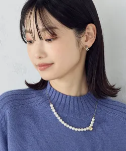 Деформированные металлические детали жемчужного ожерелья